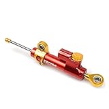 MOTOT Motorrad Lenkungsdämpfer Stabilisator, Universal-Motorrad. CNC Lenkungsdämpfer Stabilisator Sicherheitskontrolle Für YA-MAHA YZFR6 YZF R1 R3 R6 R15 R25 R125 (Color : H)
