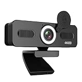 FEILINKA 1080P/2K/4K USB Webkamera für PC Computer Beauty Autofokus Free Drive Webcam W/Mikrofon Abdeckung Fülllicht für Streaming