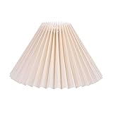 Baoblaze Lampe Schatten, Tuch Kleine Lampenschirm für Tisch Lampe und Boden Licht, Natürliche Leinen Hand Gefertigt - Beige_28