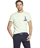 Izod Herren Short Sleeve Graphic Tee T-Shirt, Echter Patina-Grün,