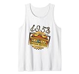 Vintage Edition Kassette von 1958 Born for 63rd Birthday Tank Top