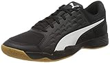 PUMA Herren Auriz Fußballschuh, Black White-Gum, 44 EU