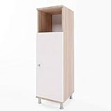 Vicco Beistellschrank Fynn 95 x 30 cm - Midischrank Badezimmerschrank Badschrank Schrank Regal (Sonoma Eiche)