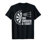 Dart T-Shirt - One Hundred And Eighty 180 Darts Dartp