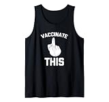 Impfen Sie dieses T-Shirt Lustig Impfung Anti-Vax Anti-Vaxxer Tank Top