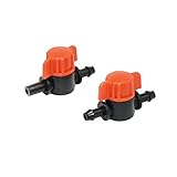Systemanschlussschlauchanschluss 100 stücke 4/7mm mini ventil wasseranschlag schlauch ende connector hausgemachte gartenspülung schalter kupplung stimbett g