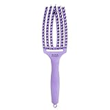 OLIVIA GARDEN FINGER BRUSH MOON MEDIUM - LAVANDER