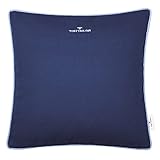 Deko Kissen Dove Signature • Kissenbezug 40x40 Navy • Deko Wohnzimmer • ohne Füllung • Pflegeleichte Kissenhü