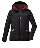 Killtec Mädchen Funktionsjacke/ Outdoorjacke mit Kapuze - KOW 19 GRLS JCKT, schwarz, 140, 37204-000