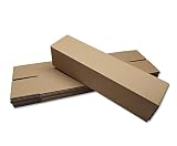5 Versandhülsen eckig 640x110x110mm Versandrolle Versandrohr || Porto sparen - NUN OHNE SPERRGUTZUSCHLAG || Faltkarton Versandk
