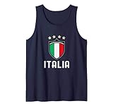 Italia Italienische Flagge Fussball Fan Trikolore Italien Tank Top