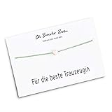 Armband mit Herz + Karte für die beste Trauzeugin I Geschenk Trauzeugin fragen, Armband Trauzeugin, Geschenk beste Freundin, Geschenke für beste Freundin, Geschenk für beste Freundin I Handarb