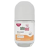 SEBAMED Balsam Deo Sensitive Roll-on, zuverlässiger Schutz vor Körpergeruch, 48h Wirkung, besonders hautverträglich, ohne Aluminiumsalze, 50