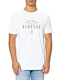 Mister Tee Herren Finesse Tee T-Shirt, White, S