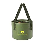 Otherway faltbarer Eimer, Angeleimer, faltbar, tragbar, multifunktional, faltbarer Eimer für Waschteich, Wasserbehälter für Angeln, Camping, Gartenarbeit, 7 l/13 l/20