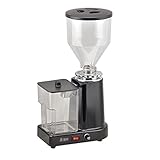 SHUBIAO-xiaoji Elektrische Kaffeemühle for Bohnen, elektrische Kaffeemühle mit Mehreren Schleifeinstellungen, hauseigener Italienischer Kaffeemühle mit großem Kap