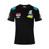 Valentino Rossi Men's Replica Team Petronas 46 T-Shirt, Schwarz, XXL