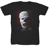 ES Pennywise Horror Resident Evil Dead Walking Film Splatter schwarz T-Shirt Shirt L