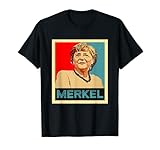 Vintage Retro Angela Merkel T-S