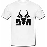 Spend Freely Print die Antwoord t Shirt Mens Cotton Crew Neck Slim Fit T-Shirt Unisex White XL