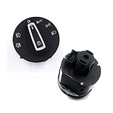 XQMY Passend für VW Golf Mk7 Golf VII 7 2013 2014 2015 2016 2017 2018 OEM Euro Automatischer Scheinwerfer Auto Lichtschalter 5GG941431D 5GG 941 431D (Farbe: alter Stecker)