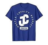 US WWE John Cena + Logo JC 01 Blau T-S