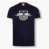 RB Leipzig T-Shirt - Essential blau - RBL Shirt div. Gr. - Plus Lesezeichen Wir lieben Fußball Größe M