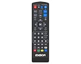 Edision UNIVERSAL Fernbedienung EDI-RCU 1 Learn, ORIGINAL, PROGRAMMIERBAR, 2in1 TV und Receiver, Picco T2, Picco T265, Picco T265+, Proton S2, Picco S2