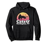 Cats and Burlington VT Cat and Vermont Herren oder Damen Pullover H