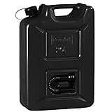 Hünersdorff Kraftstoffkanister 20 L Black Edition - Benzinkanister Kraftstoff Kanister mit UN-Zulassung für Diesel & B