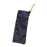 T TOOYFUL Outdoor Camping Zelt Heringe Aufbewahrungstasche Halter Tasche Kordelzug Tragetasche für Trekking Canopy Angeln Wandern Zubehör Packsack Tasche - 28x13,5