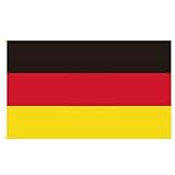 BGFint Deutschland Flagge Fahne 150x90cm Stoff 100g/