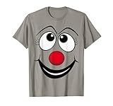 Karneval Clown Gesicht T-S