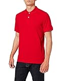 GANT Herren MD. The Summer Pique SS Rugger Poloshirt, Rot (Bright Red 620), Larg