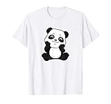 Süßer Pandabär T-SHIRT Panda Mädchen Baby B