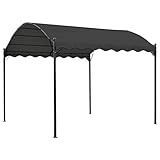 Extaum Pavillon Gartenzelt Terrassendach Pergola Wasserdicht 3×2,5 m / 3×4