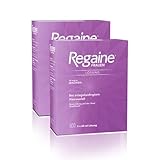 REGAINE Frauen Lösung: Mit 20 mg/ml Minoxidil bei erblich bedingtem Haarausfall, stoppt den erblich bedingten Haarausfall und regt neues Haarwachstum an, 6-Monats-Vorrat, 2 Packungen je 3 x 60