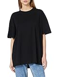 ONLY Damen ONLAYA Life S/S Oversized TOP JRS NOOS T-Shirt, Schwarz, M