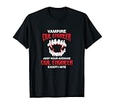 Vampir Civil Engineer Halloween Bautechnik T-S