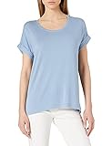 ONLY Damen ONLMOSTER S/S O-NECK TOP NOOS JRS T-Shirt, Faded Denim, XS