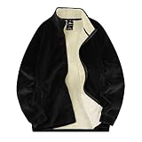 Asija Hoodies Herren Pullover Hoodie Einfarbige Langarm Sweatshirt Zweifarbig Herren Feecejacke Full Zip Kapuzenpullover Winter Sweatjacke mit Kapuze Rollkragenpullover Regular fit Sw