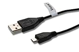 vhbw USB-Kabel Datenkabel (Standard-USB Typ A auf Kamera) kompatibel mit Sony Cybershot DSC-HX60, DSC-HX60V, DSC-HX80, DSC-HX90, DSC-HX90V C