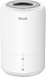 Levoit Ultraschall Top-Füllung Luftbefeuchter, 28dB ultraleise Schlafmodus Humidifier, Aroma Diffuser Raumbefeuchter 20Std Betriebszeit für Baby Kinderzimmer, Schlaf- und Wohnzimmer, Bü