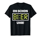 Bier Uhr Lustiges Mallorca Party Alkohol Bier Saufen Suff T-S