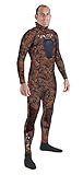 SPETTON Unisex Dreifarbig, Camouflage, 225 ml 8 oz Tri Lycra komplettes Anzug, braun, XXXL