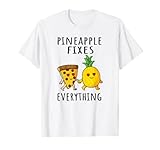 Pizza Hawaii Ananas Pizza Essen T-S