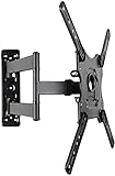 FDABFU TV-Halterung, TV-Wandhalterung für 32-58-Zoll-Fernseher – Erweitern, neigen und schwenken Sie Ihren Flachbildfernseher um 180 Grad – einfache I