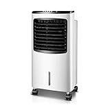 GYF Air Conditioner，mobiles Klimagerät，klimagerät，Ventilator Mit Fernbedienung，65 Watt, Luftreiniger, Für Zuhause Und Büro，weiß 38X26X75CM (Color : White, Size : A)