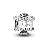Pandora Moments Geburtstagskuchen Charm Happy Birthday Sterling Silber 791289