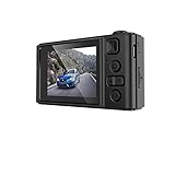 YEZIO Dash Cam for Car Autokamera voll HD 1080P 140. Grad Dashcam Video-Registrare für Autos Nachtsicht G-Sensor Dash CAM (Color Name : DVR, Sd Card Memory : None)